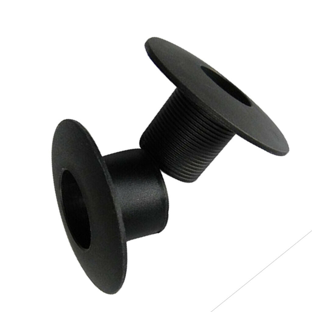 2 Pieces Foosball Bearing Table Football Game Bearings Replacement Black