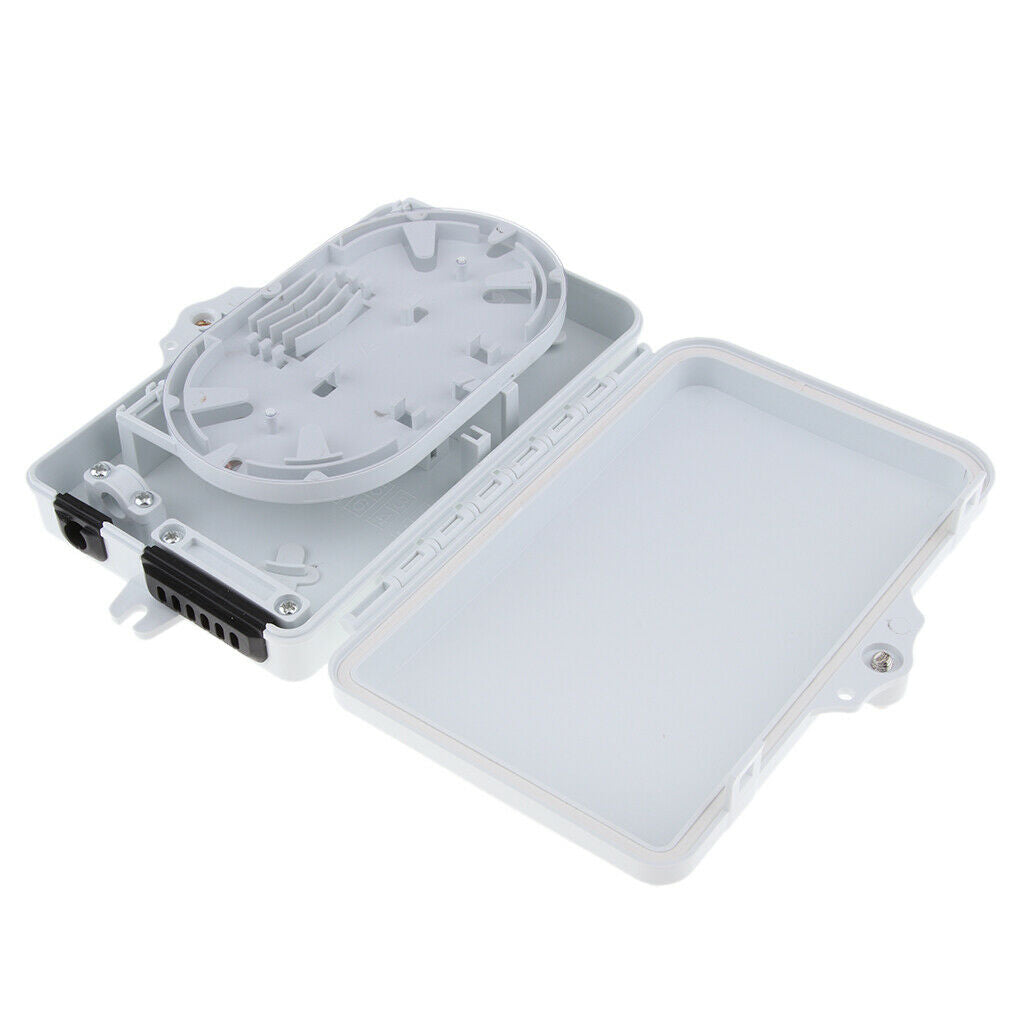 Mini ABS 6 Core SC/FC Fiber Optic Terminal Box Wall Fiber Splice/Distri Tray