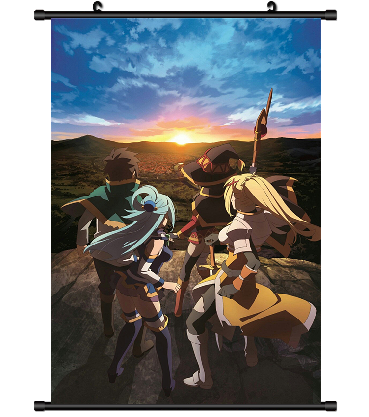 3684 Anime Kono Subarashii Sekai ni Shukufuku Wo Wall Poster Scroll