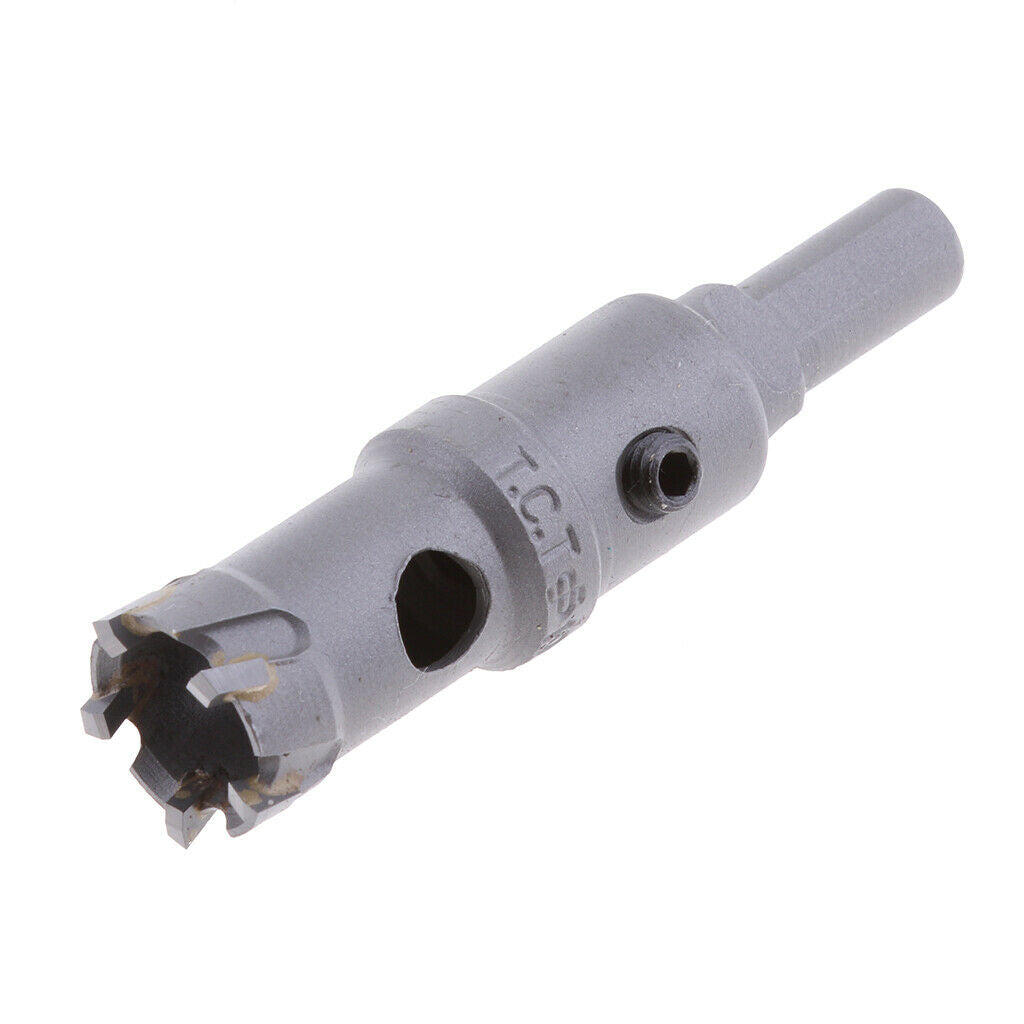 3 Pcs Stainless Steel Drill Bit Set 0.8",1",1.2" Mild Steel, Iron, Copper