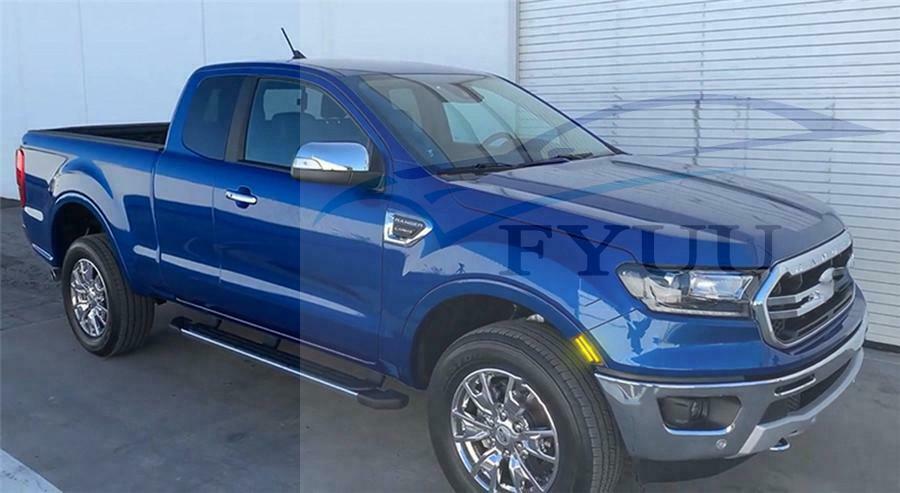 For Ford Ranger 2019-2020 2x Smoked Lens LED Lamp Front Bumper Side Marker Light