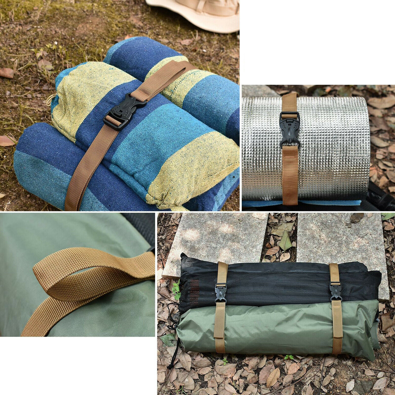 Travel Luggage Strap Suitcase Packing Belt Cargo Truck Kayak Lashing Strap