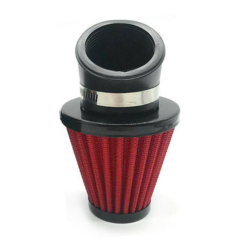48mm Motorcycle Bikes 45 Degree Elbow Air Intake Filter Bend Tuning Universal