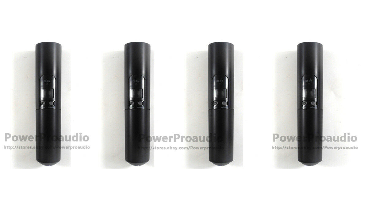 4 X OEM Wireless Microphone Body for Shure SM58 BETA58 BETA58A SLX2 Shell Repair