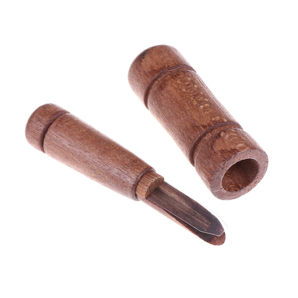 Wood Wooden Duck Hunt Call Whistle For Mallard Drake Hunting Hunt Outdoor-WoDEAU