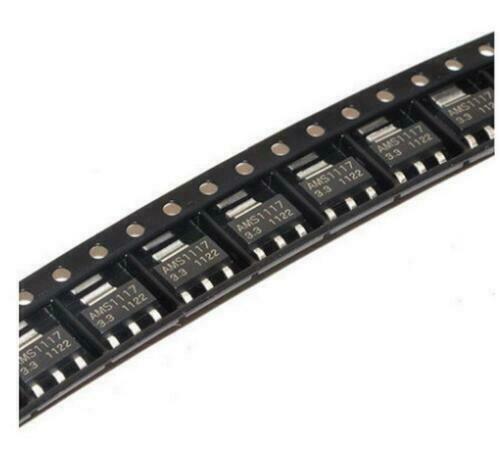 Ship Today 10Pcs AMS1117 LM1117 3.3V 1A SOT-223 Voltage Regulator NT00206 NEW