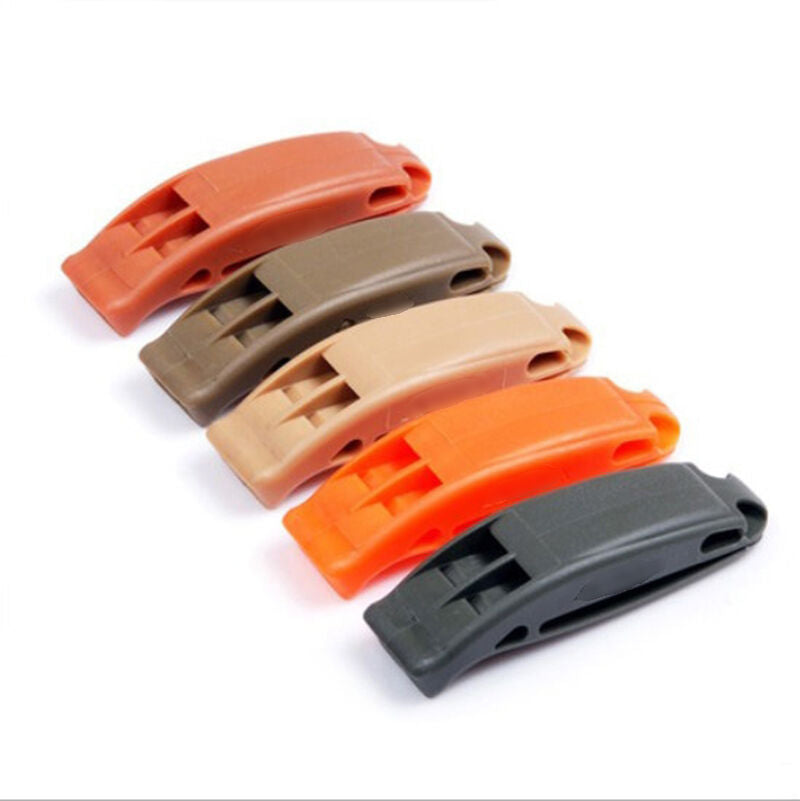 2x Enduring Best Whistle Camping Hiking Boating Survival Distress Marine、DD
