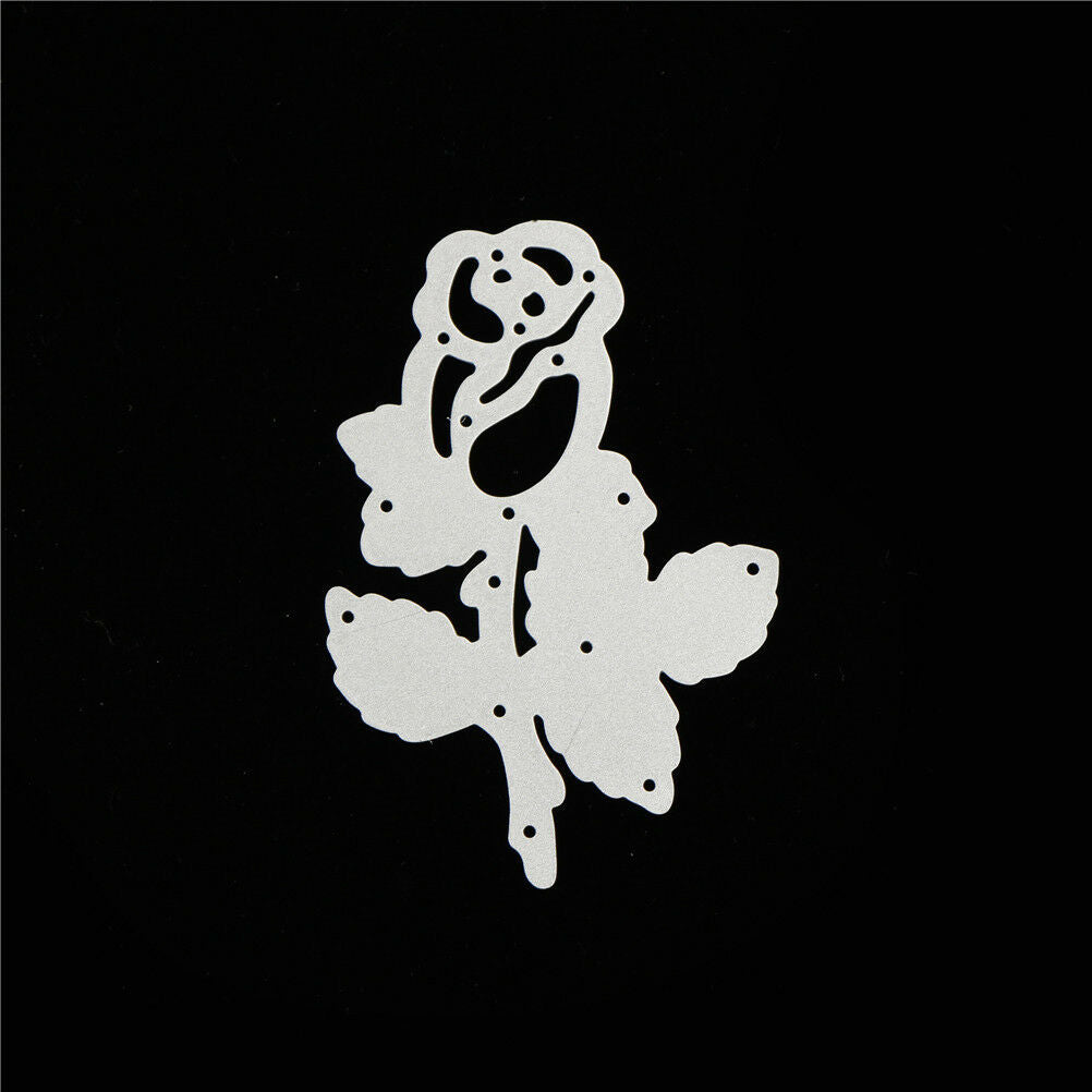 Rose Flower Metal Cutting Dies Stencil for DIY Scrapbooking Album Cards M.l8
