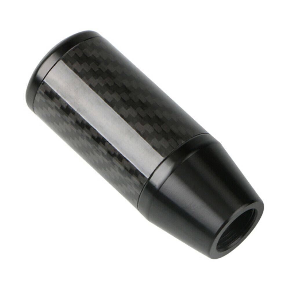 Carbon Fiber Gear Shift Knob Universal Automobile Shifter Lever Stick Knob @