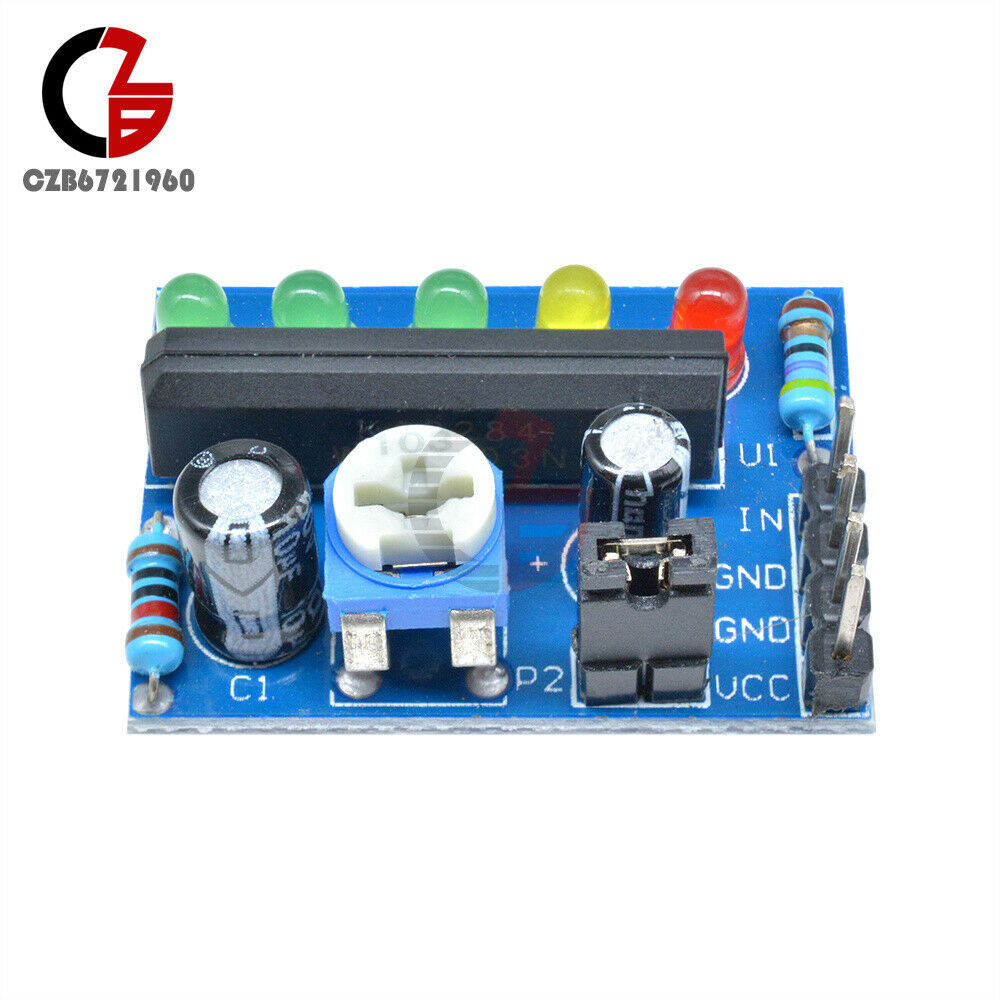 Audio level indicator, Power level indicator, level indicating module KA2284