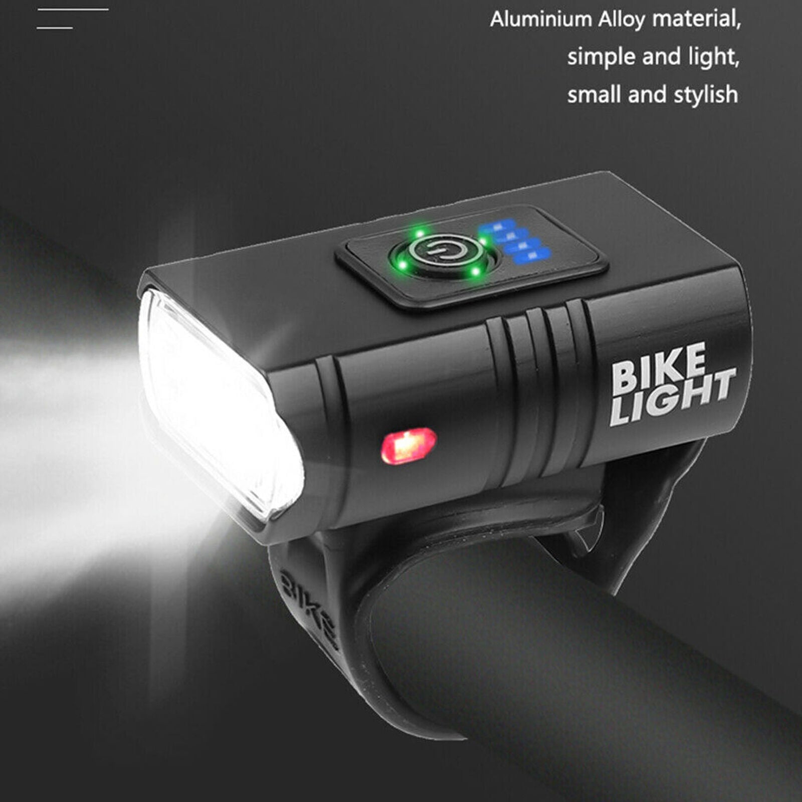 T6 LED Bicycle Front Light 10W 6 Modes USB Rechargeable MTB Bike Front Lamp