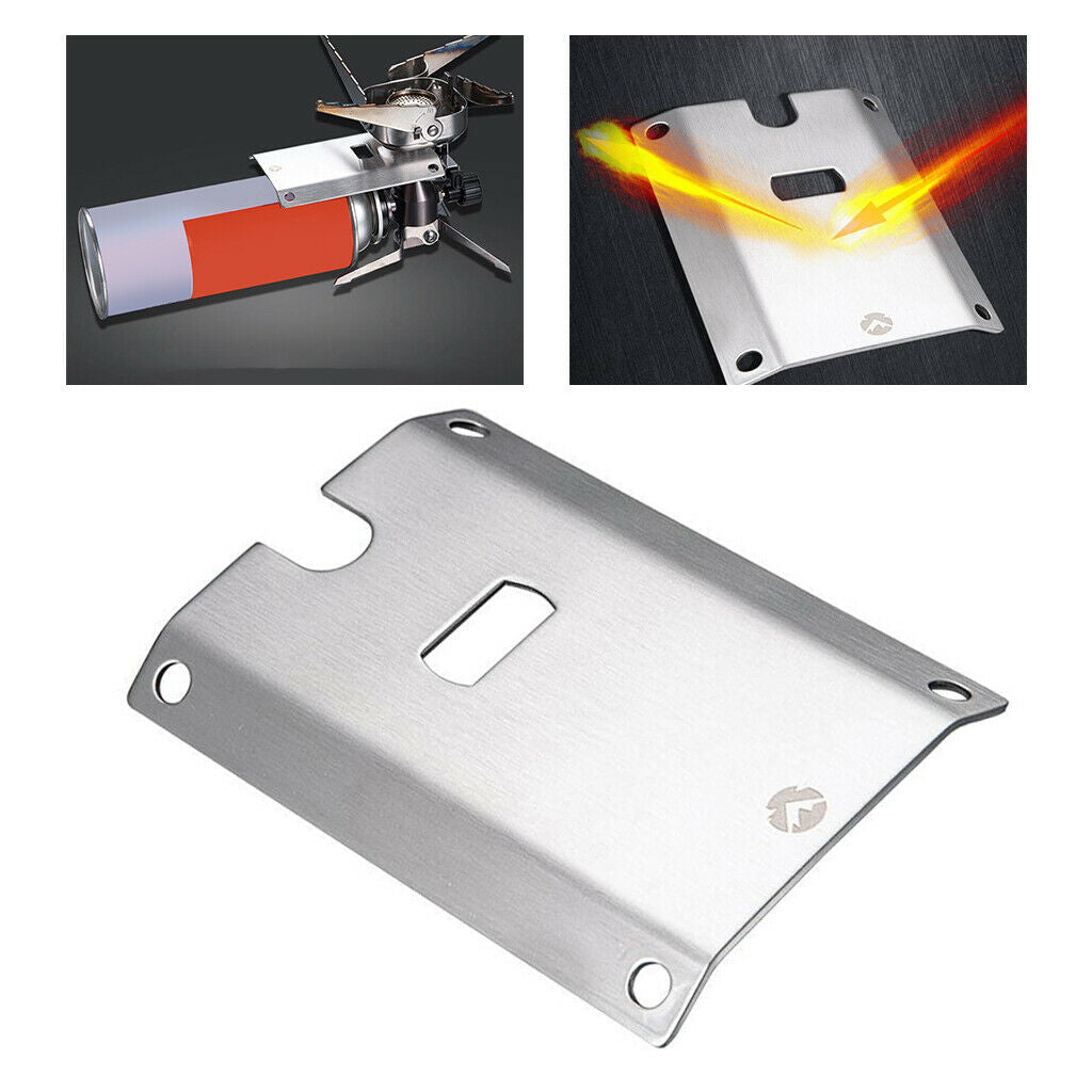 Outdoor Stainless Steel Stove Thermal Baffle Burner Safe Gear for JCB