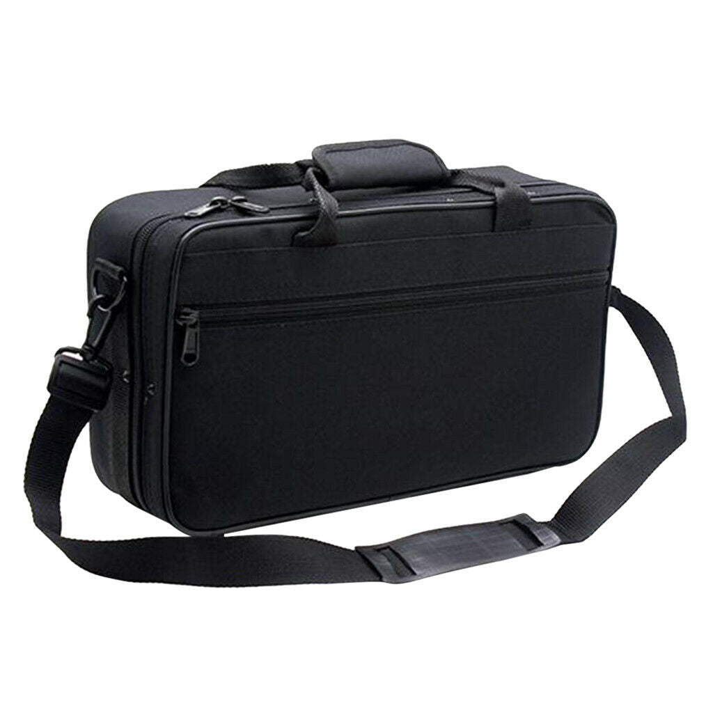 Clarinet Storage Carrying Case Gig Bag Adjustable Shoulder Strap Oxford Cloth