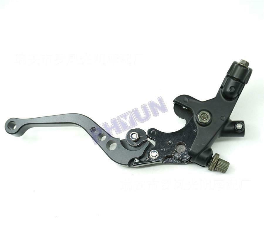2x 7/8'' 22mm Motorcycle Brake Clutch Master Cylinder Reservoir Levers Universal