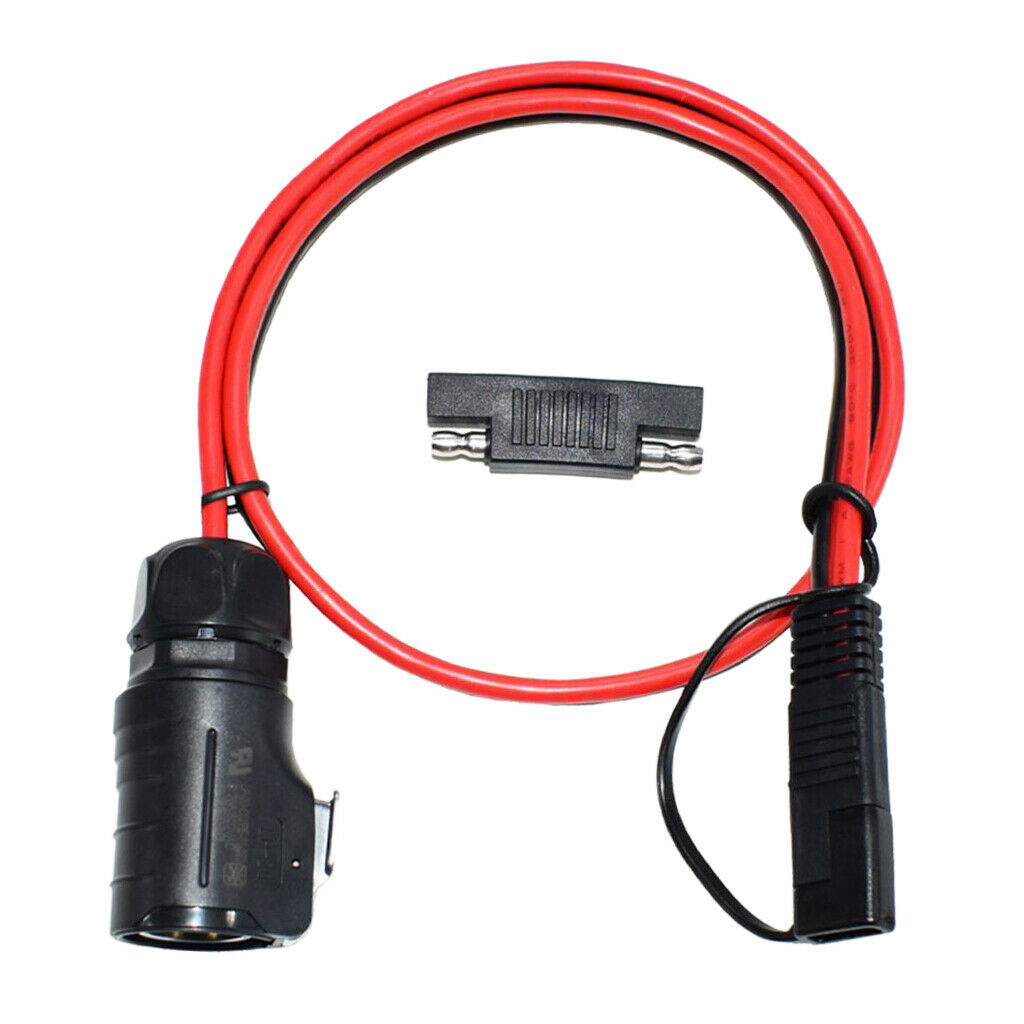 12AWG Solar SAE To LP-20 Cable 2-pin SAE Adpater Cable Circular Automotive