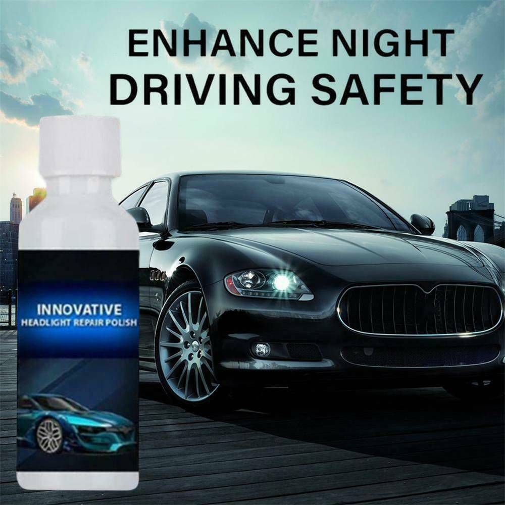 Innovative Headlight Repair Polish Fluid Liquid Kit Car Lamp Renovation AgentðŸ”¥