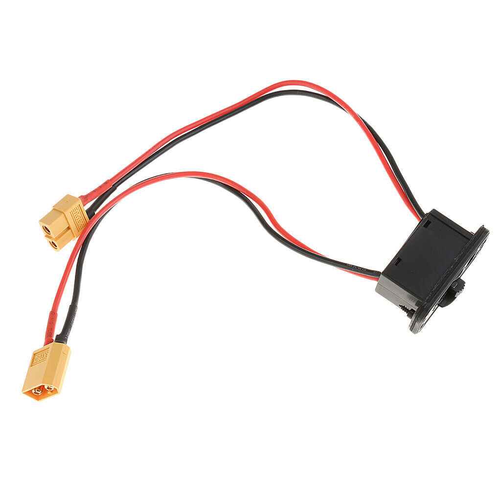 Plastic High Current LiPo Battery Switch with XT60 Plug Connector