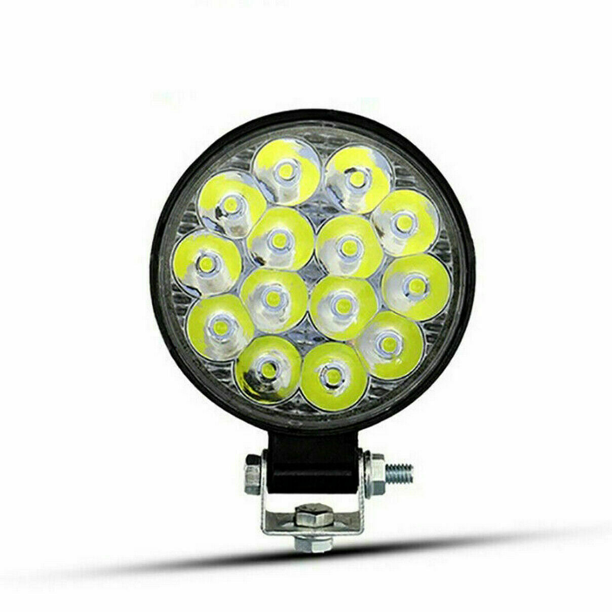 42W LED Work Light SPOT Lights For Truck Off Road Tractor ATV 12V 24V Round