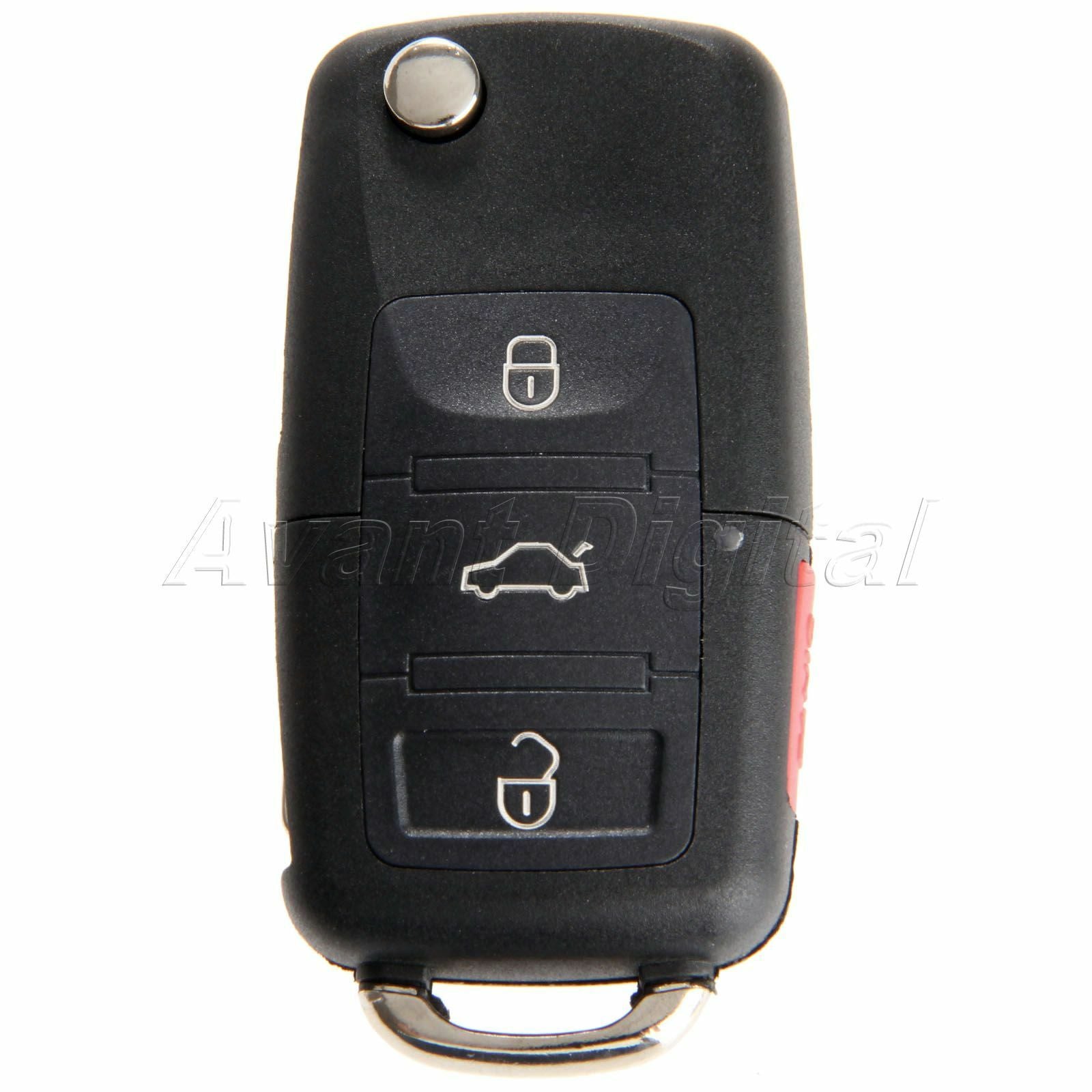 Car Remote Key Shell FOB for  Beetle Jetta Passat Golf Eos Jetta  Rabbit CC