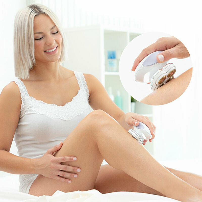 Epilator Rechargeable Painless To 4 Heads With LED - New