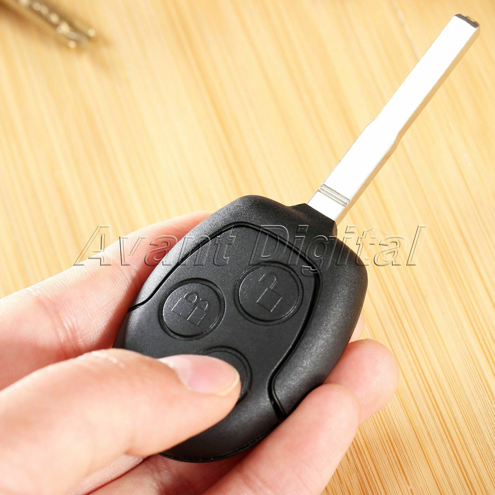 Remote Key Shell 3 Buttons Repair for 2004-2011 FORD C-Max Fiesta Focus Galaxy