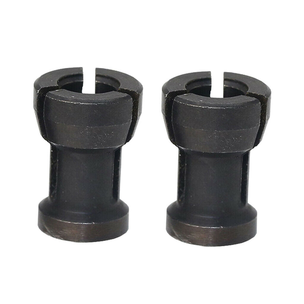 2pcs 6mm Collet Chuck Adapter, Router Collet Chuck Driver Adapter Converter For