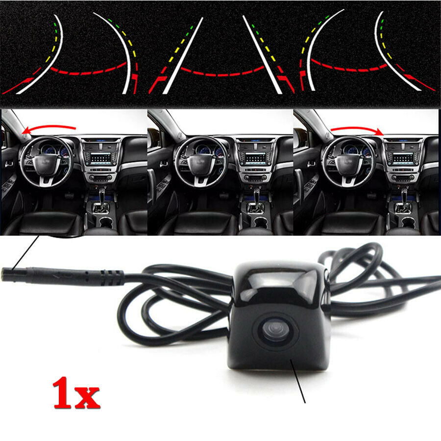 Backup Camera With Dynamic Intelligent Trajectory Moving Guide Line Rear View