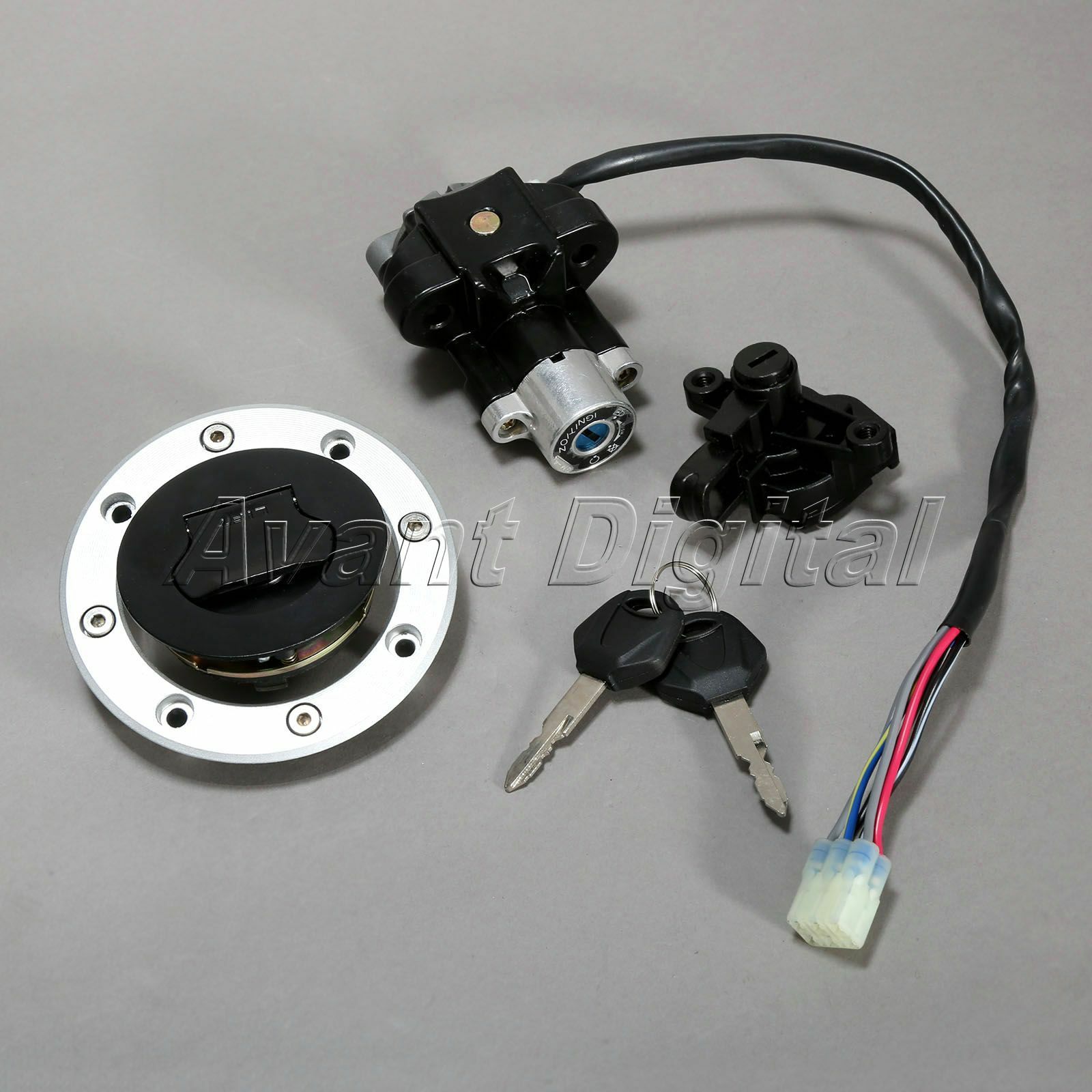 Ignition Switch Lock  Fuel Gas Cap Key For Suzuki GSF600 GSF1200 Bandit 1995-05