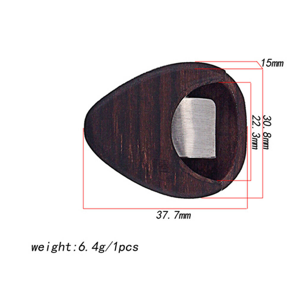 Wooden Guitar Plectrum Picks Box for Jazz Pastable Universal Musical Parts