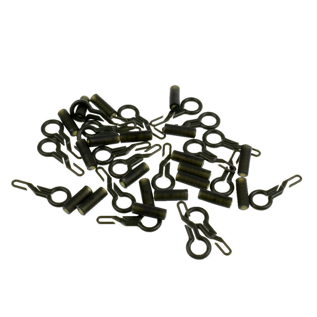 20 Pcs Back  &Tubes for Carp Fishing Carp Fishing Rig Accessory Kit