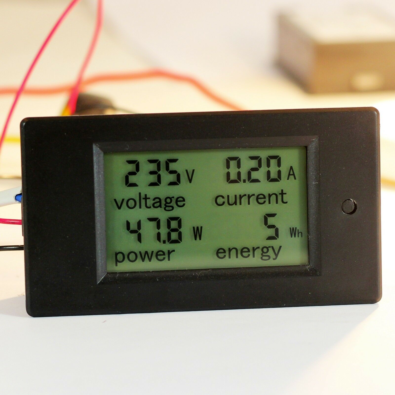 Ac110V~220V 20A High-Power Voltage and Current Power Meter Module Power Monitor