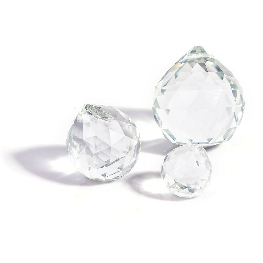 30mm Glass Crystal Ball Prism Chandelier Hanging Pendant Lighting Ball Hom.l8
