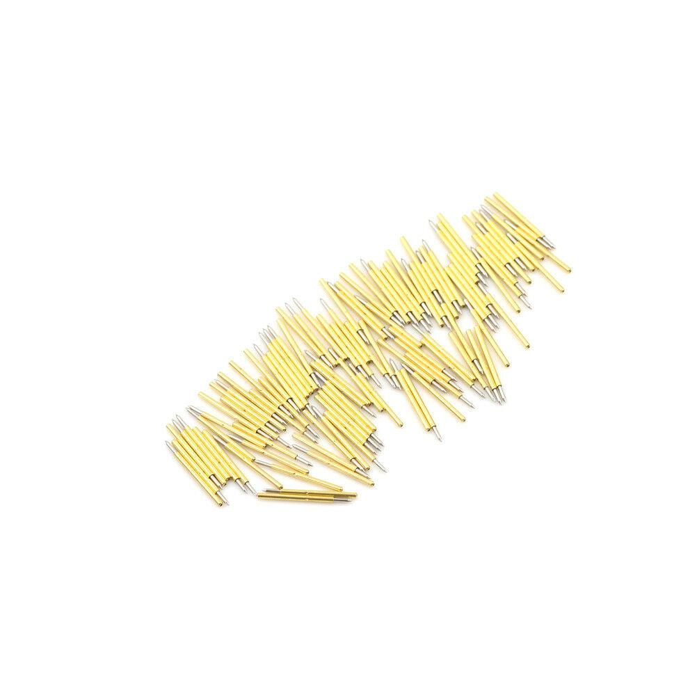 100PCS P75-B1 Dia 1.02mm 100g Cusp Spear Spring Loaded Test Probes Pogo Pi.l8