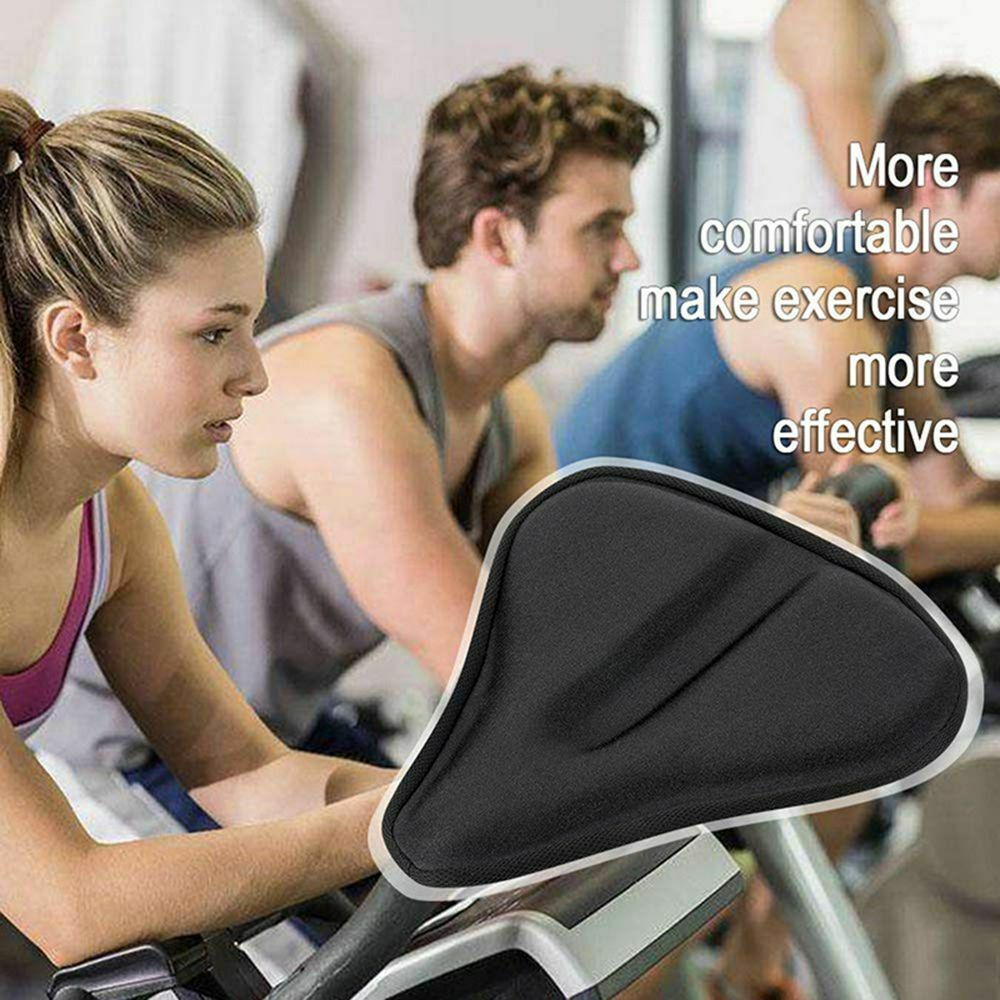 Soft Gel Cushion Silicone Saddle Cover Bike Seat Pad Cycling Accessories
