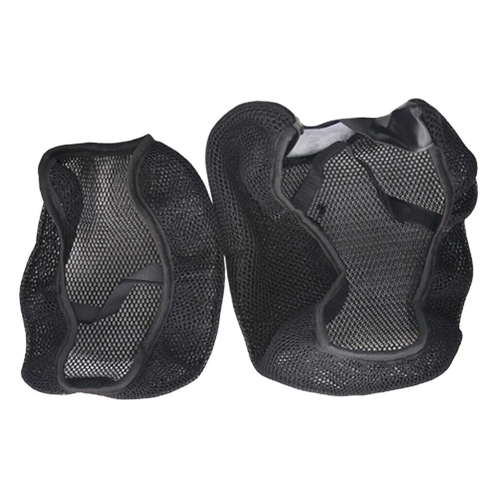2 Pieces Of Motorcycle Seat Covers In Breathable Fabric With Breathable Thermal