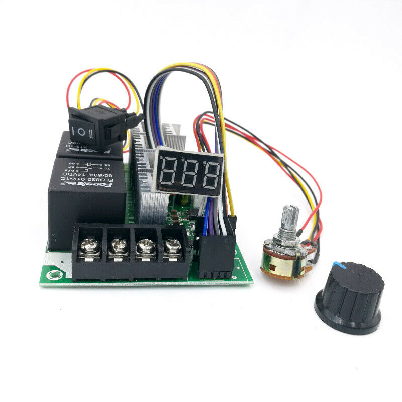 Dc Motor Digital Display Pwm Speed Controller Brush Motor Adjustable12V24V36V48V