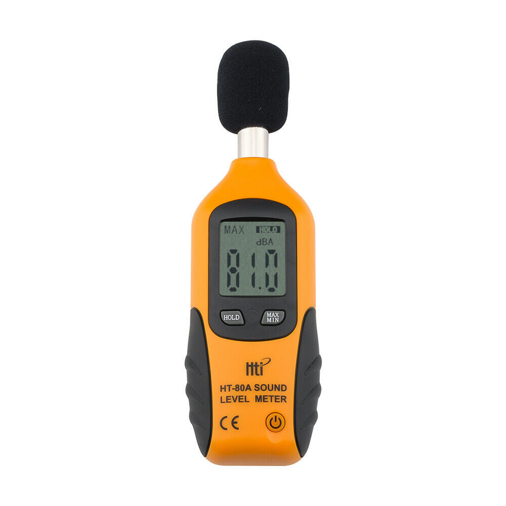 Digital LCD Noise Tester 40-130dB Handheld Sound Meter Noise Measuring Meter NEW