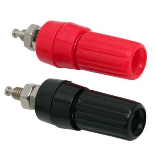 10pcs Binding Post for AV Speaker Amplifier Terminal 4mm Socket to Banana Plugs