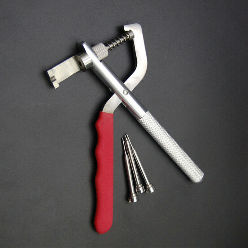 Professional Car Key Blade Pin Disassembling Clamp Lock Tool Plier +3Pcs Pins