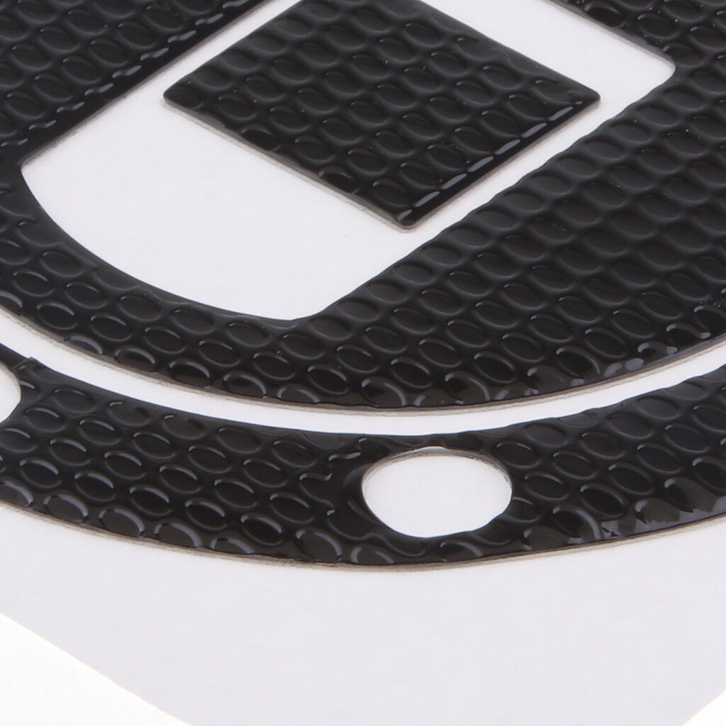 Black Gas Tank Fuel Cap Cover Protector Pad for Yamaha FZR250 FZX250,TTR250
