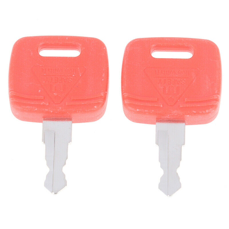 2Pcs For John Deere Tractor Ignition Keys OEM RE183935 RE43492 RE715.l8