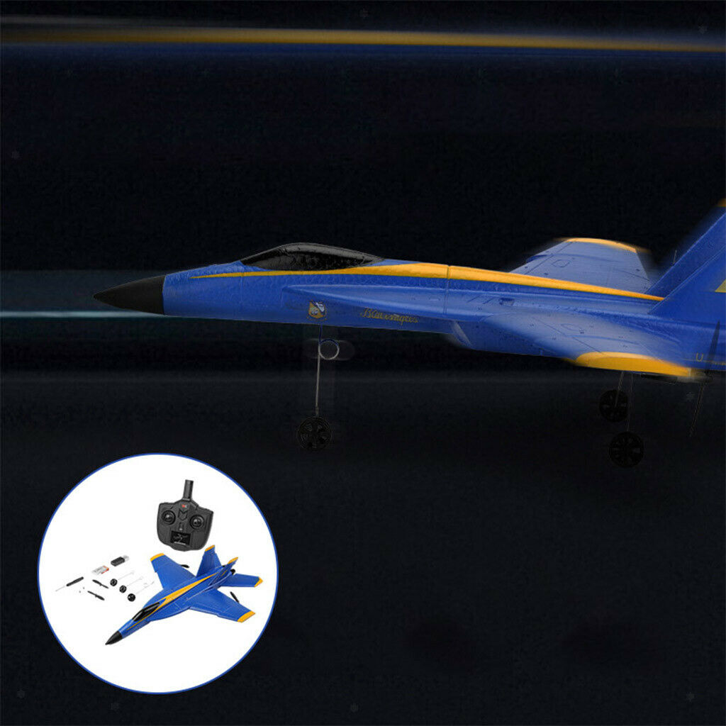 2.4G F-18 RC Plane for WLtoys XK A190 Coreless Motor RC Aircraft for Kids