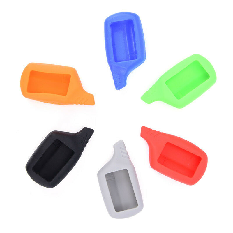 Car LCD B9 B6 Silicone Remote Key Case Cover For Starline B9/B6/A61/A91 Bl.l8