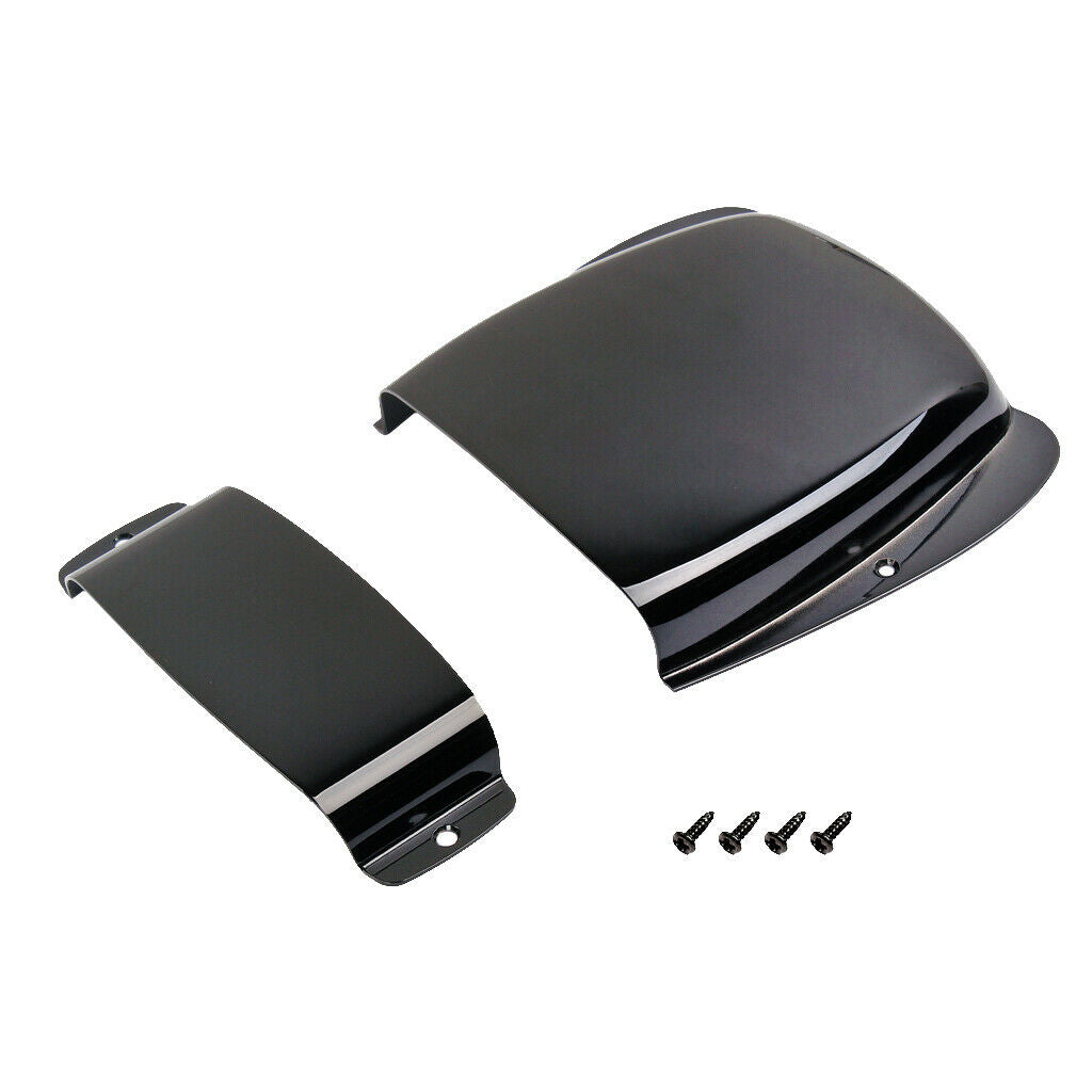 Metal JB Jazz Bass Guitar Bridge&Pickup Cover for Electric Bass Black