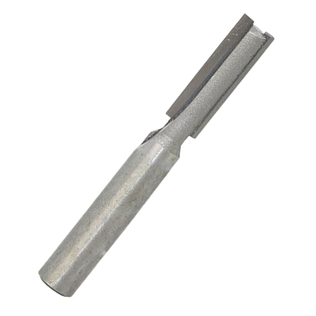 3PCS 1/4 Shank Single Flute Straight Cutters, 1/4, 1/8, 5/32 Cut Dia