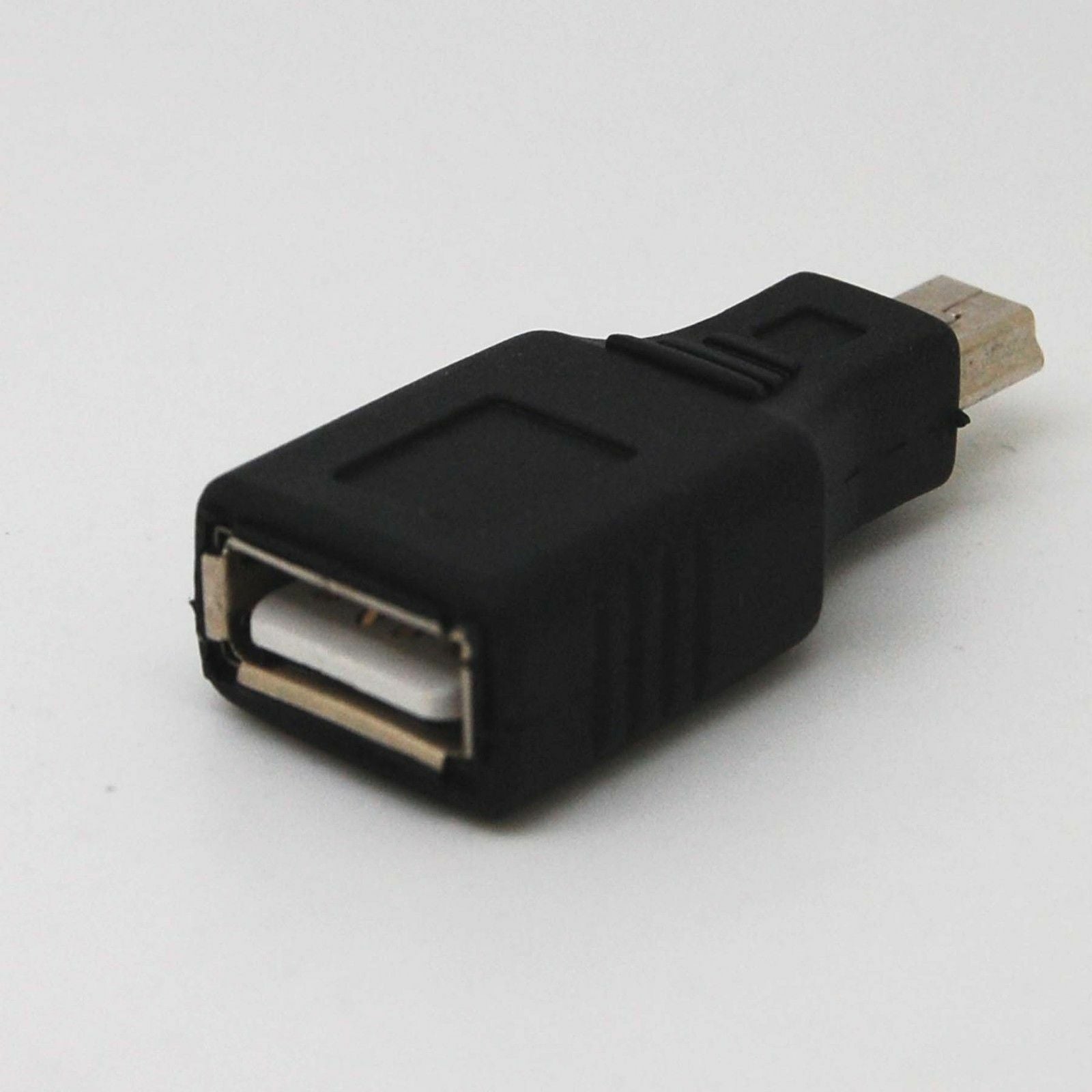 Mini USB B 5 Pin Male to USB A Female Charger and Data Adapter Converter