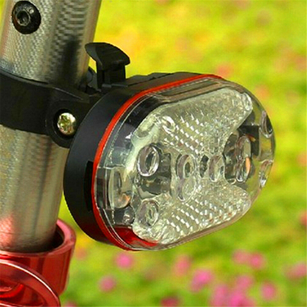 1PCS LED Bicycle Tail Lights Night Riding Colorful Flash Security Warning Lights