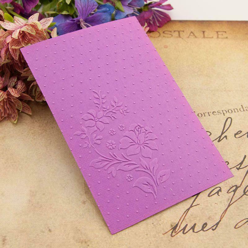 Plastic Embossing Folder Template DIY Scrapbook Photo Album Card Making Crafts