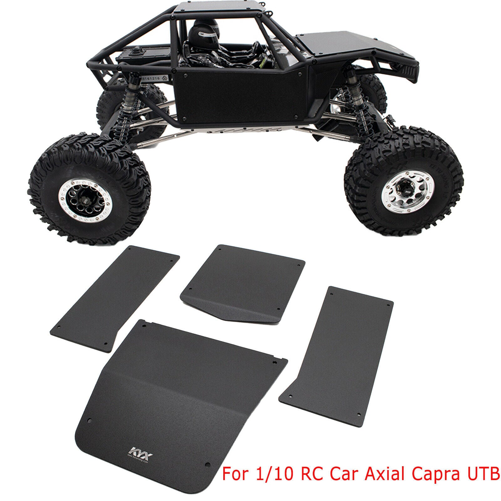 Aluminum Alloy Car Frame Guard Set For 1/10 Axial Capra UTB RC Car Accessories