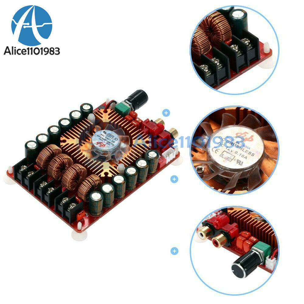 TDA7498E 160W+160W Dual Channel Audio Stereo Power Amplifier Board